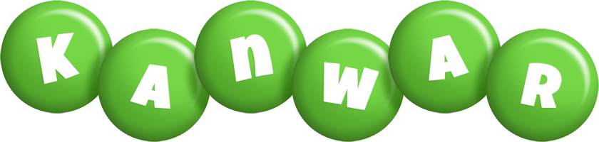 Kanwar candy-green logo