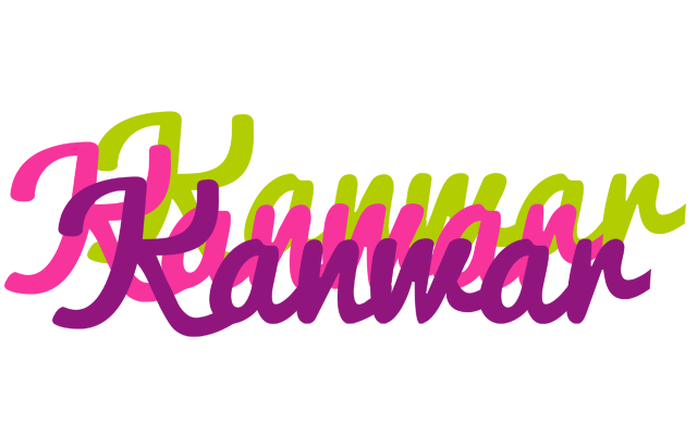 Kanwar flowers logo