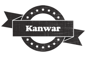 Kanwar grunge logo