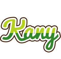 Kany golfing logo