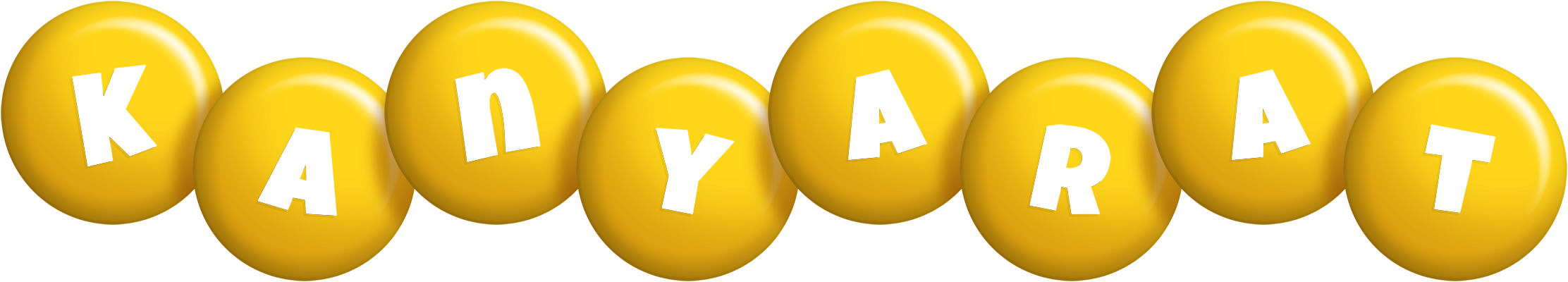 Kanyarat candy-yellow logo
