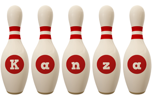 Kanza bowling-pin logo