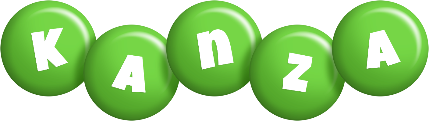 Kanza candy-green logo