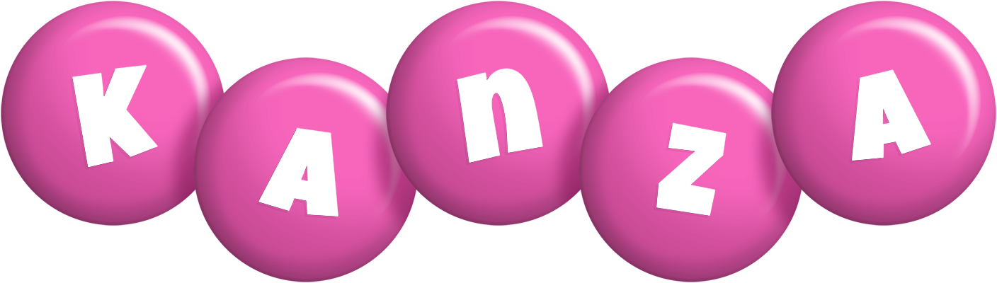 Kanza candy-pink logo