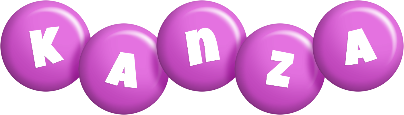 Kanza candy-purple logo
