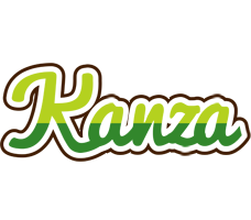 Kanza golfing logo