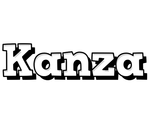 Kanza snowing logo