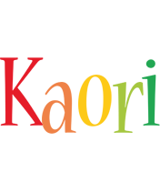 Kaori birthday logo