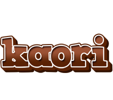 Kaori brownie logo