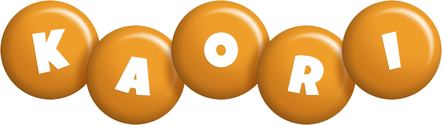 Kaori candy-orange logo