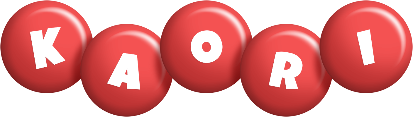 Kaori candy-red logo