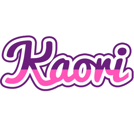 Kaori cheerful logo