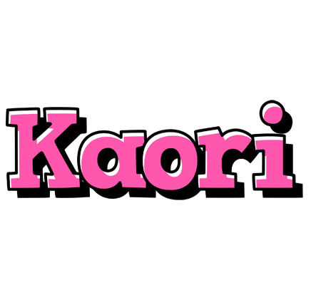Kaori girlish logo