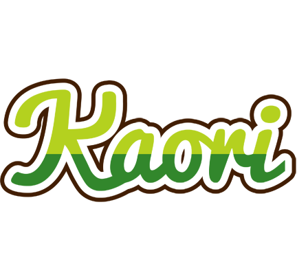 Kaori golfing logo