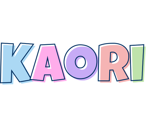 Kaori pastel logo