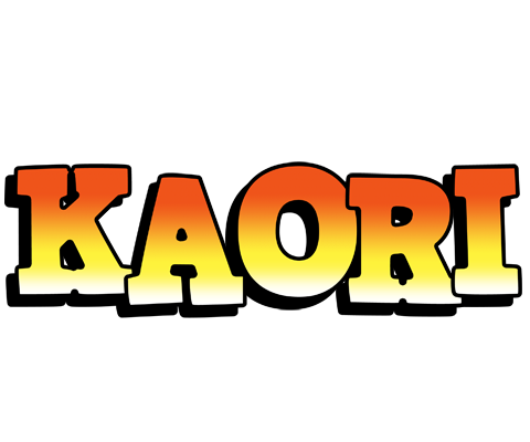 Kaori sunset logo
