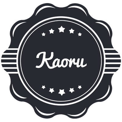 Kaoru badge logo