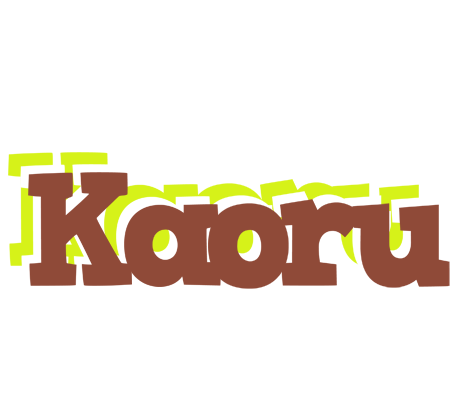 Kaoru caffeebar logo