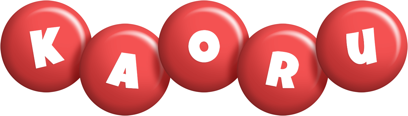 Kaoru candy-red logo
