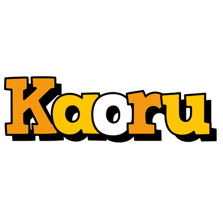 Kaoru cartoon logo