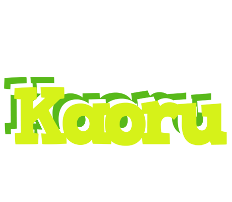 Kaoru citrus logo
