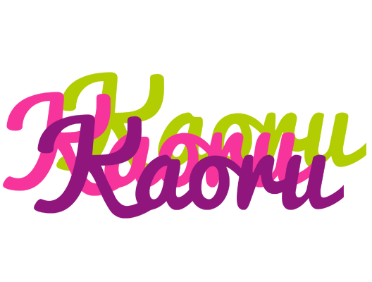 Kaoru flowers logo