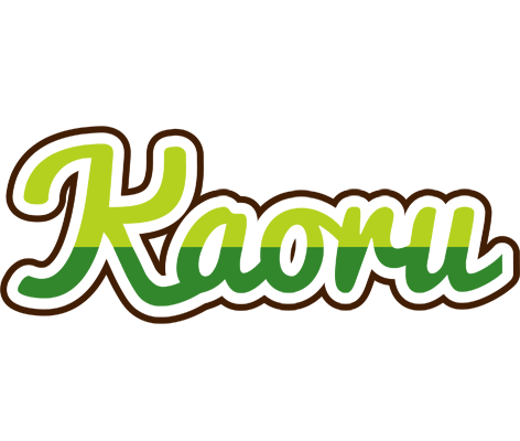 Kaoru golfing logo