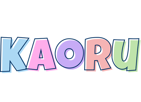 Kaoru pastel logo