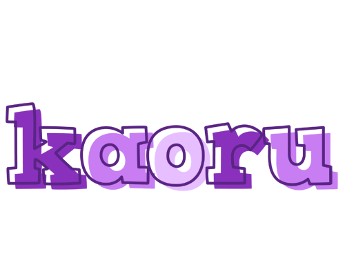 Kaoru sensual logo