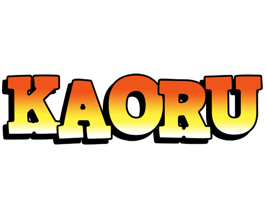 Kaoru sunset logo