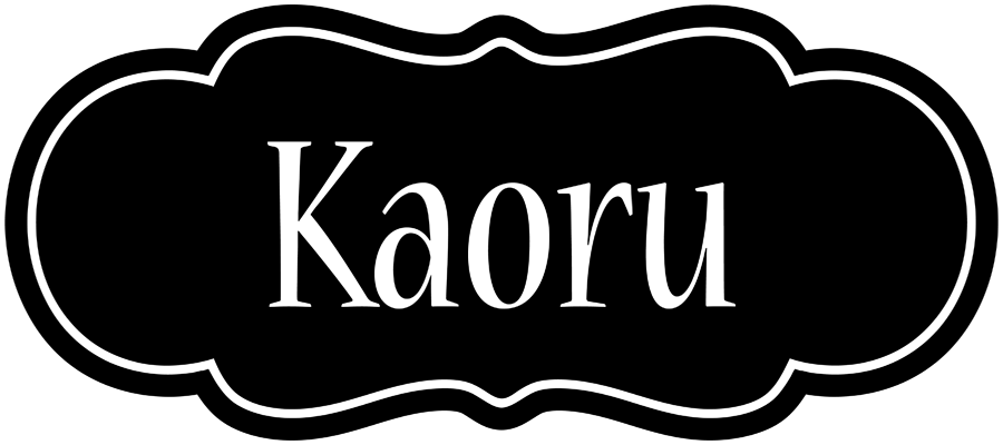 Kaoru welcome logo