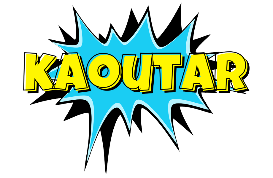 Kaoutar amazing logo
