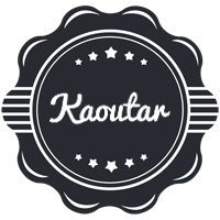 Kaoutar badge logo