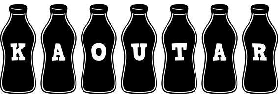 Kaoutar bottle logo