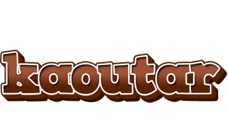 Kaoutar brownie logo