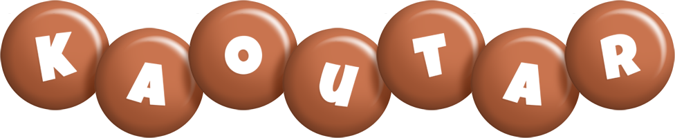 Kaoutar candy-brown logo