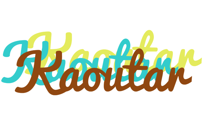 Kaoutar cupcake logo