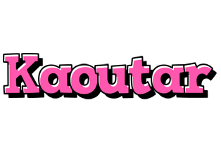 Kaoutar girlish logo