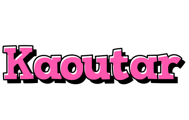 Kaoutar girlish logo