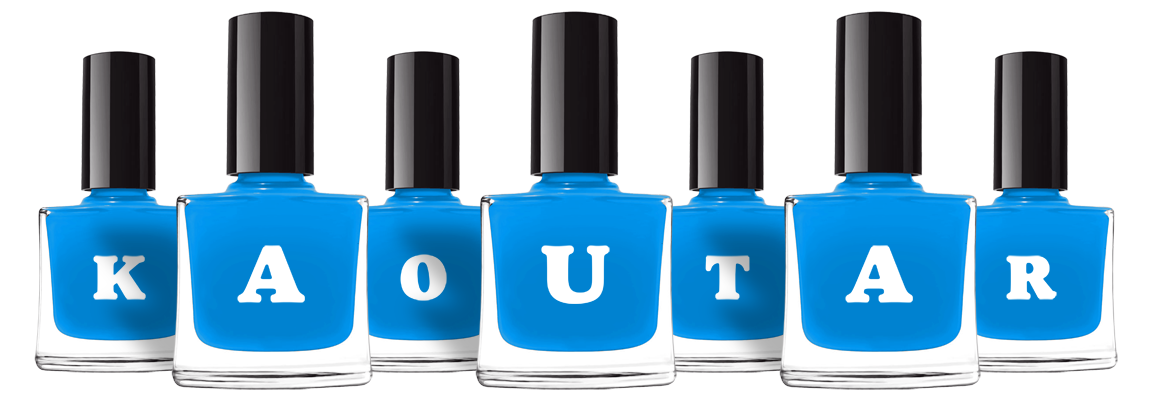 Kaoutar glossy logo