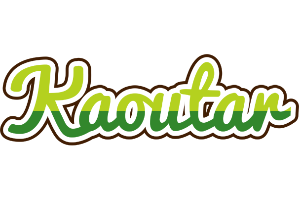 Kaoutar golfing logo