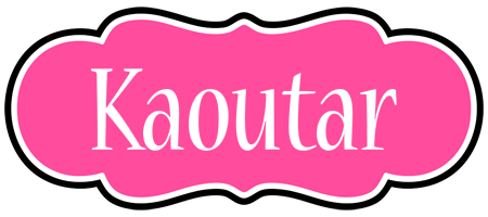 Kaoutar invitation logo