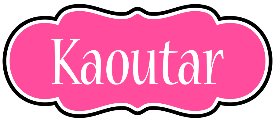 Kaoutar invitation logo