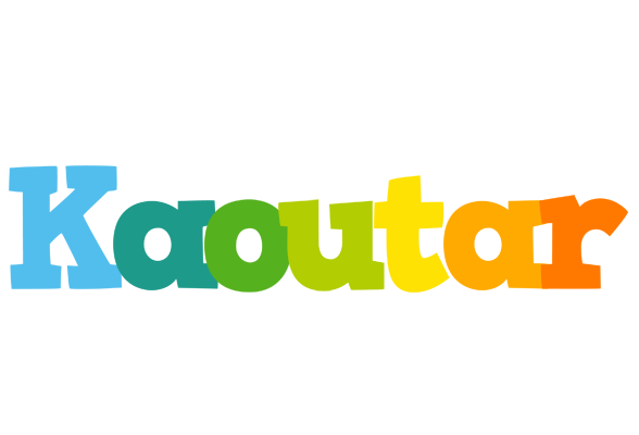 Kaoutar rainbows logo