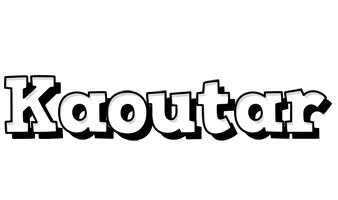 Kaoutar snowing logo