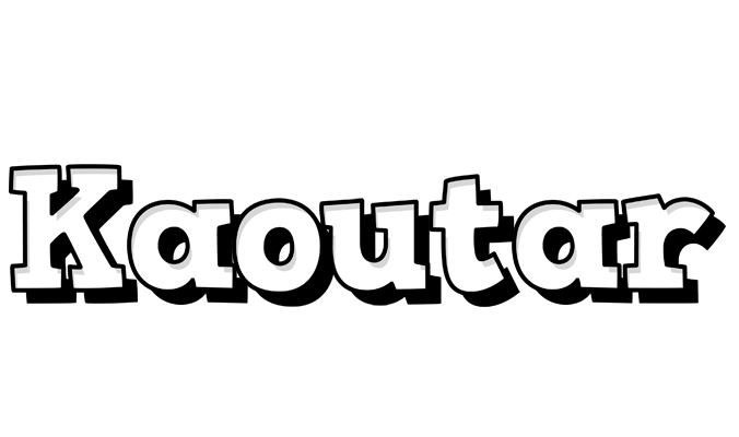 Kaoutar snowing logo