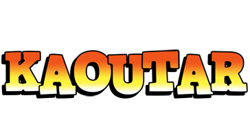 Kaoutar sunset logo