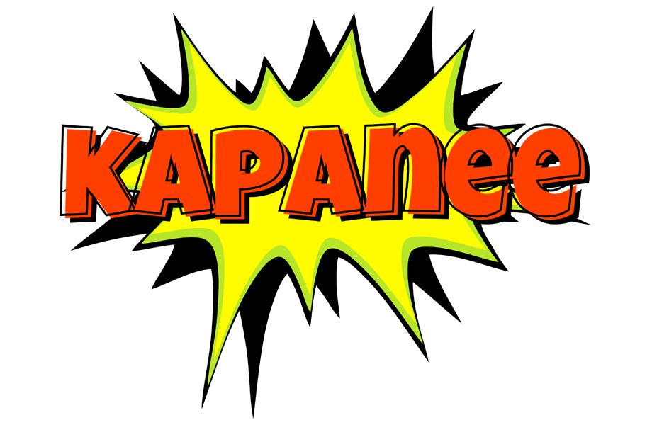 Kapanee bigfoot logo