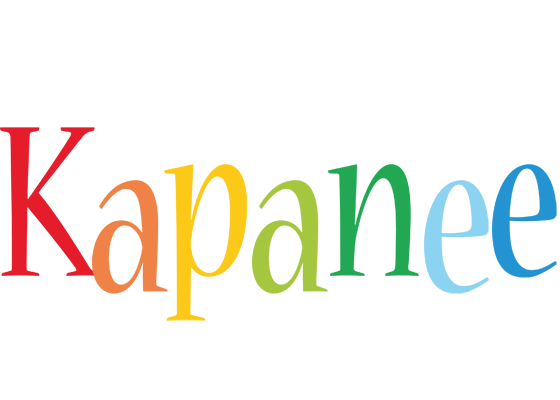 Kapanee birthday logo