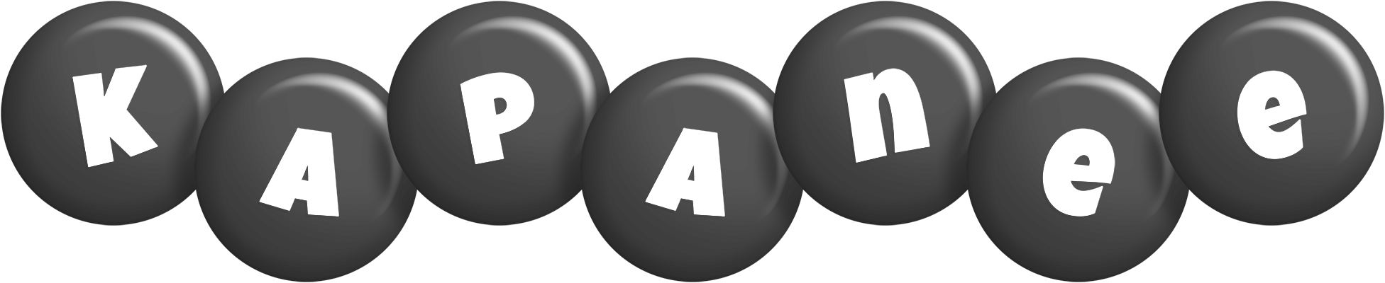 Kapanee candy-black logo